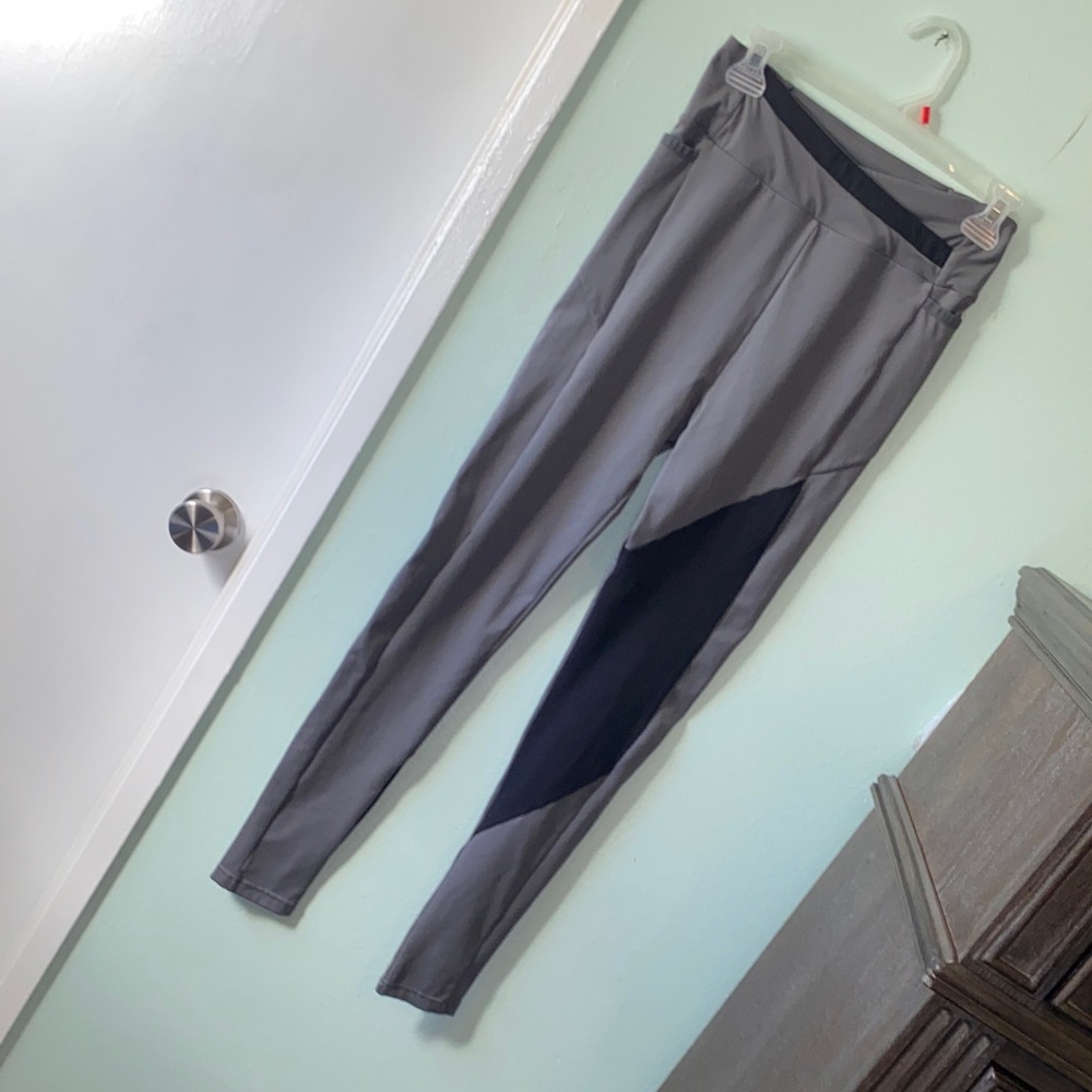 Gymshark Gray and Black Leggings